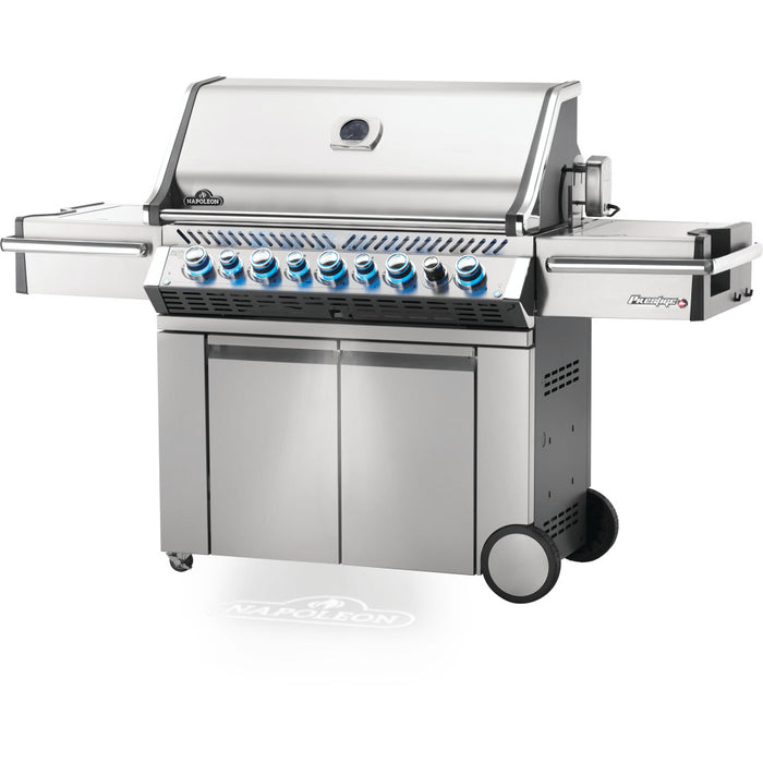 Prestige PRO  665 Stainless Steel Propane Gas Grill with Infrared Rear and S