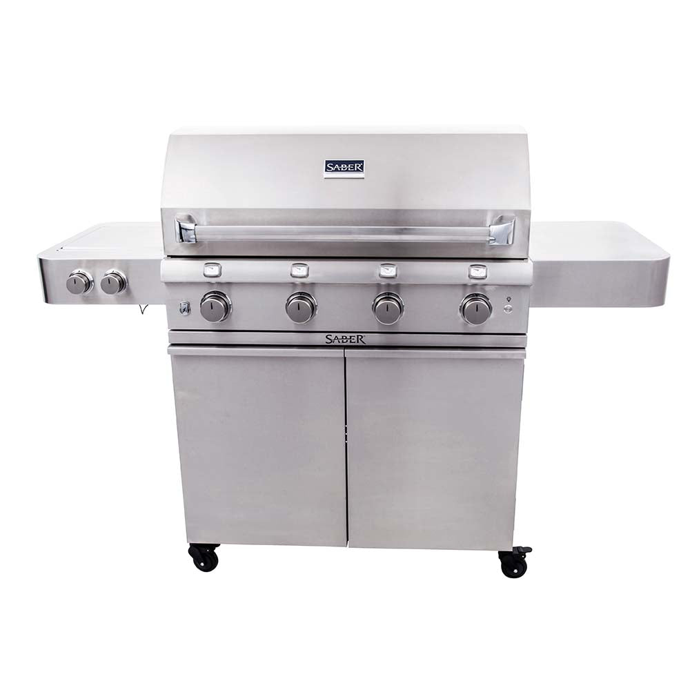 Stainless Steel 4-Burner Gas Grill