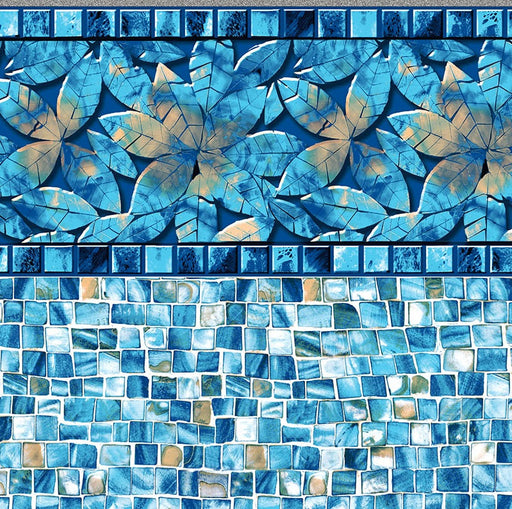Reef Tile, Oyster Bay Floor In Ground Pool Liner