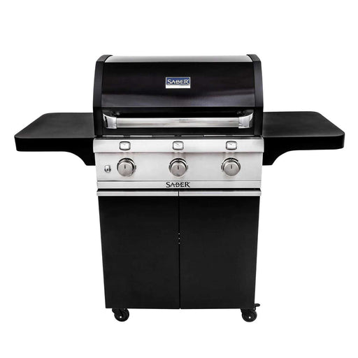 Rogue 425 Propane Gas Grill with Infrared Side Burner (Black Edition)