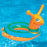 Animal Head 24" Ring Pool Tube Float - Great Backyard Place