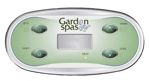 Artesian South Seas Spas™ Topside Control Panel - Great Backyard Place