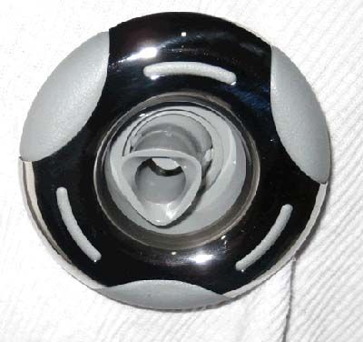 Artesian Spas Jet Insert Helix Roto 3" (Grey) - Great Backyard Place