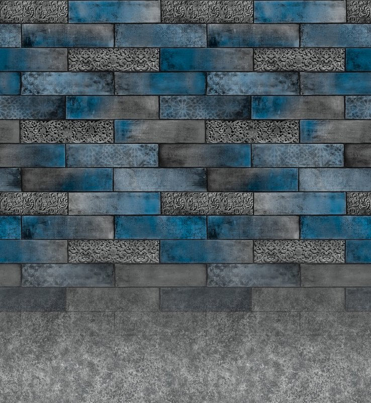 Bali Tile, Gray Marino Floor In Ground Pool Liner - Great Backyard Place