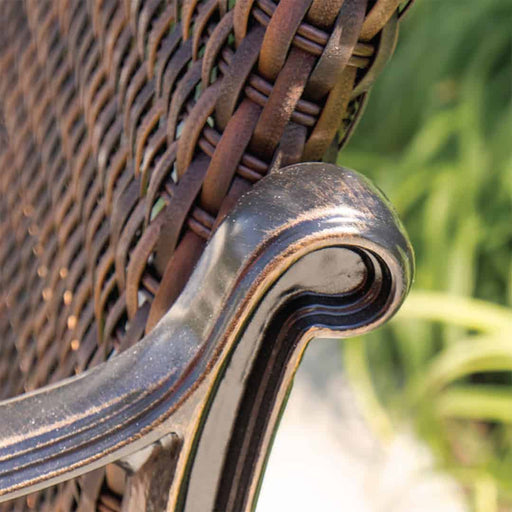 Bel Air 86" Woven Dining Set - Great Backyard Place