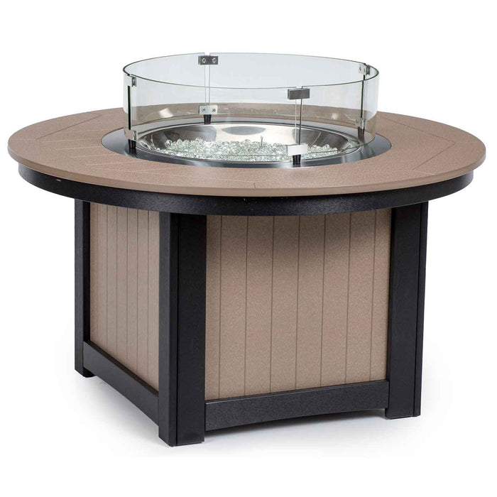 Berlin Gardens Donoma 44" Round Fire Pit Table - Great Backyard Place