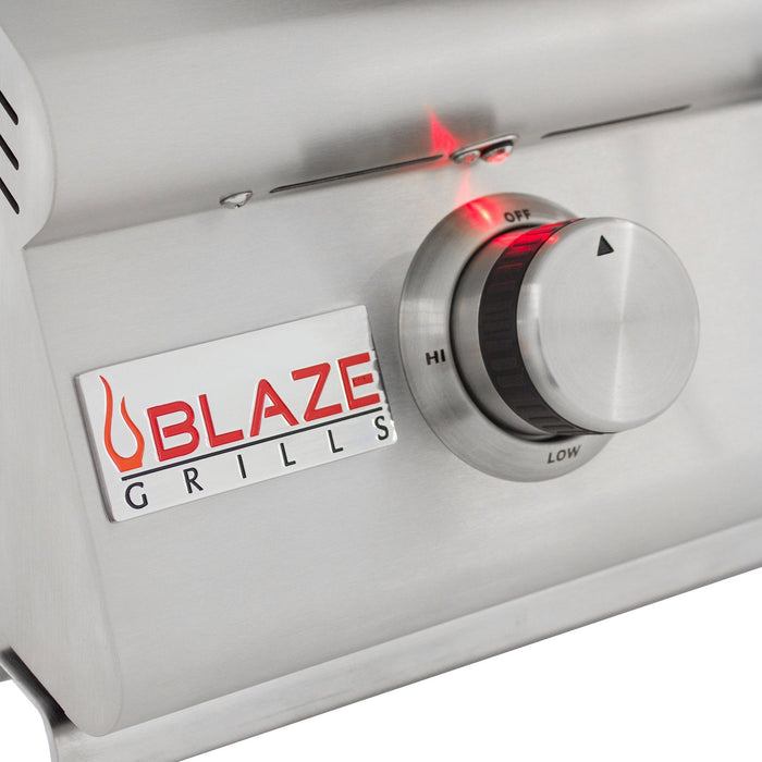Blaze LTE 40 - Inch 5 - Burner Built - In Propane Gas Grill With Rear Infrared Burner - Great Backyard Place