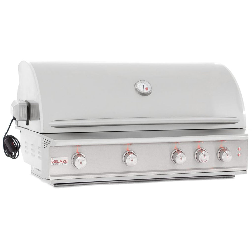 Blaze Professional 44" 4 - Burner Built - In Grill With Rear Infrared Burner - Great Backyard Place