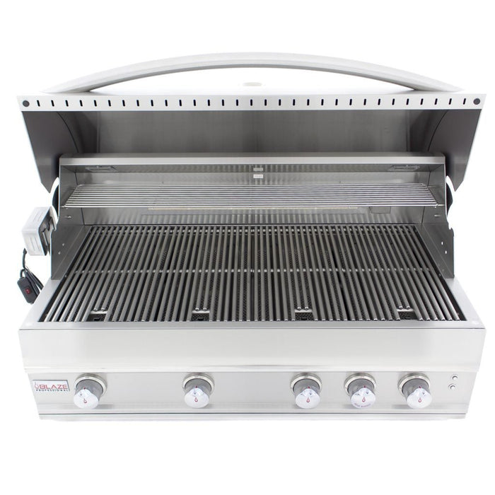 Blaze Professional 44" 4 - Burner Built - In Grill With Rear Infrared Burner - Great Backyard Place