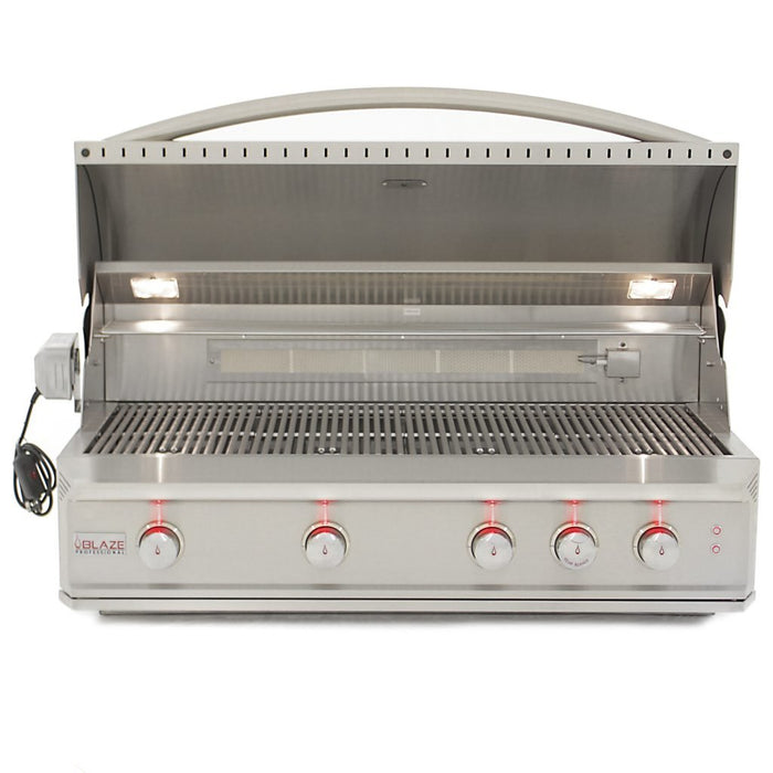 Blaze Professional 44" 4 - Burner Built - In Grill With Rear Infrared Burner - Great Backyard Place