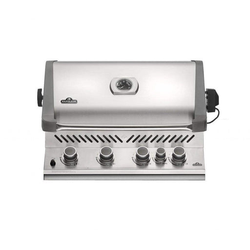 Built - in Prestige® 500 Stainless Steel Propane Gas Grill Head with Infrared Rear Burner - Great Backyard Place