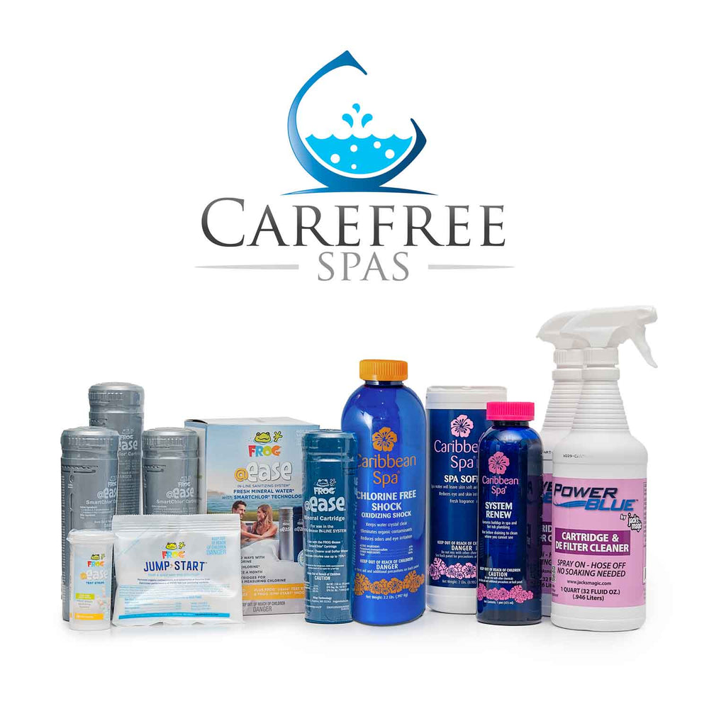 Care Free Spa Chemical Kit (For In-Line Spas)