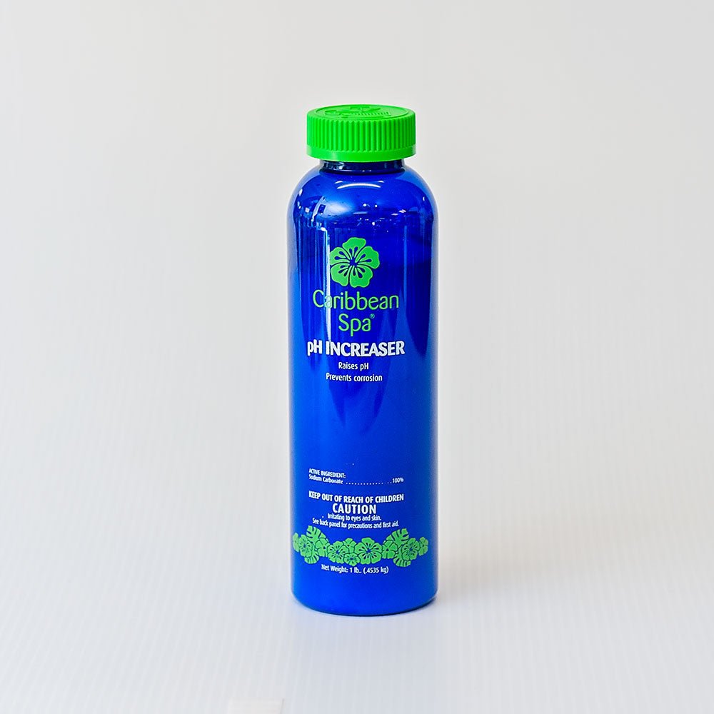 Caribbean Spa pH Increaser For Hot Tubs - 16 oz. - Great Backyard Place