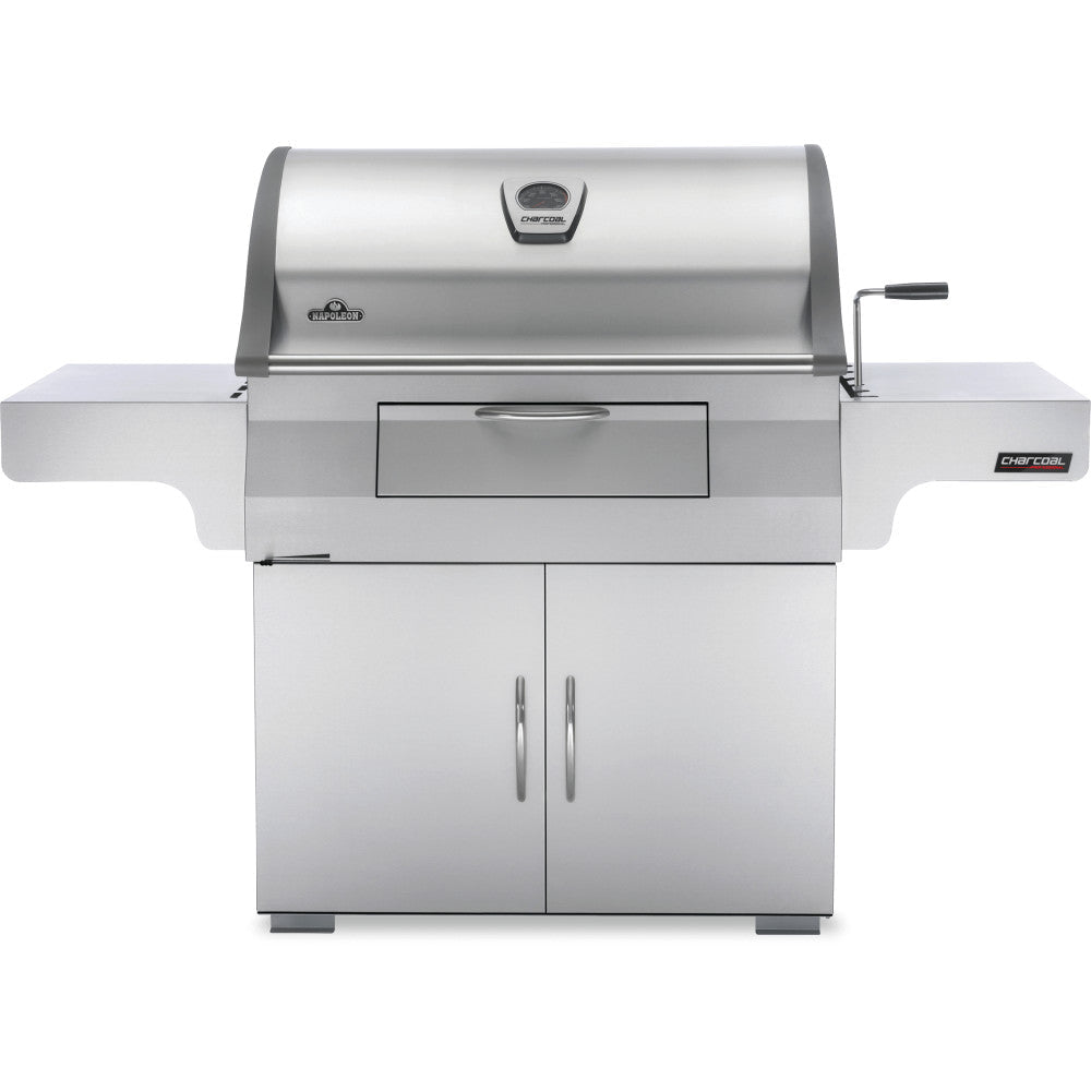 Charcoal Professional Stainless Steel Grill - Great Backyard Place