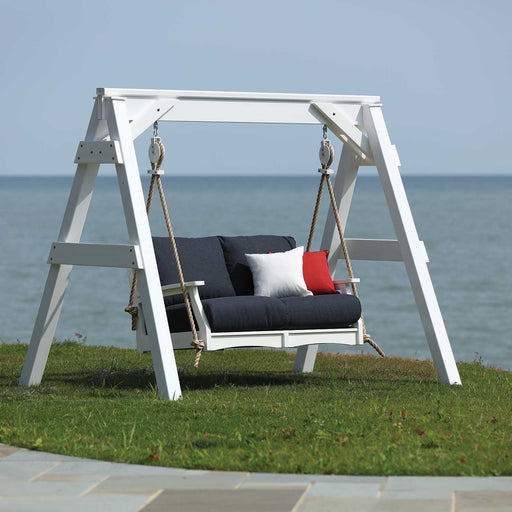 Classic Terrace Poly Loveseat Swing - Great Backyard Place