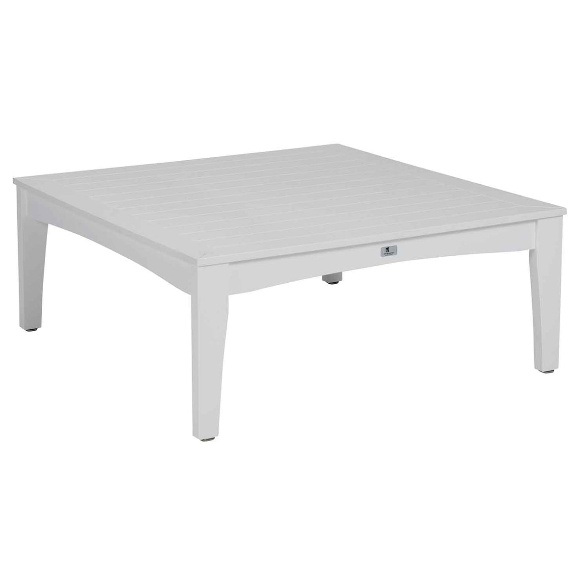 Classic Terrace Poly Square Coffee Table | Great Backyard Place