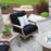 Classic Terrace Poly Swivel Rocker - Great Backyard Place