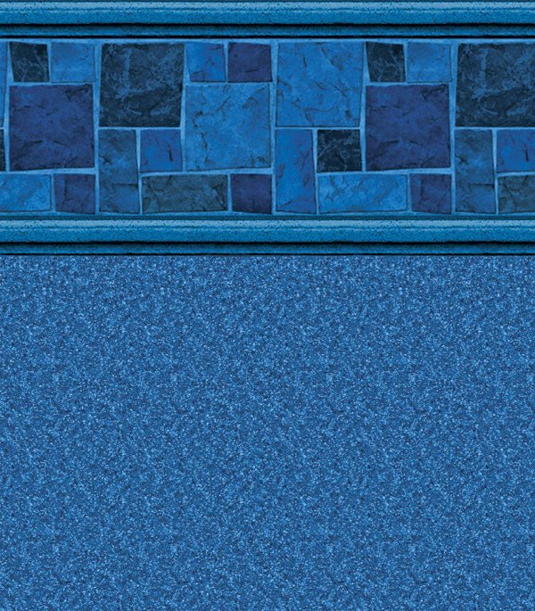 Courtstone Blue Natural Blue In Ground Pool Liner - Great Backyard Place