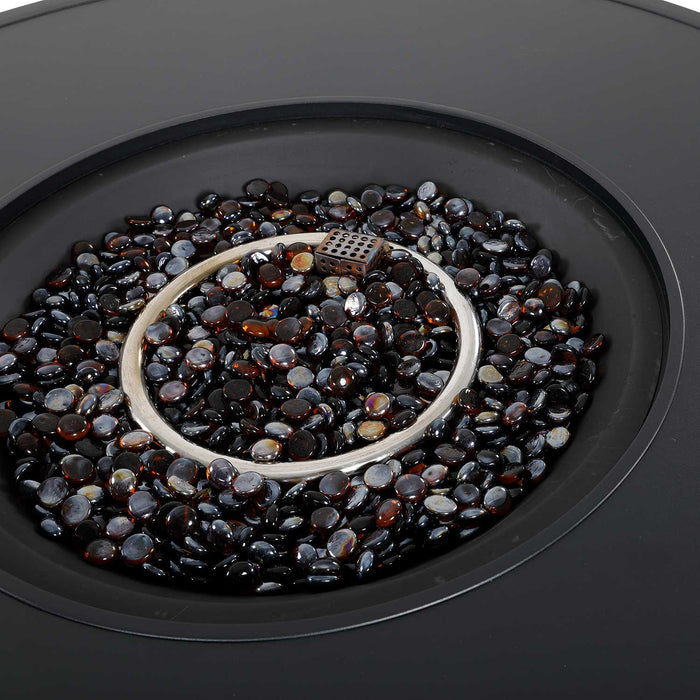 Darcy Aluminum Gas Fire Pit - Great Backyard Place