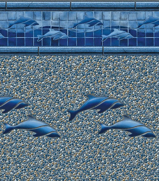 Dolphin Seabrook In Ground Pool Liner - Great Backyard Place