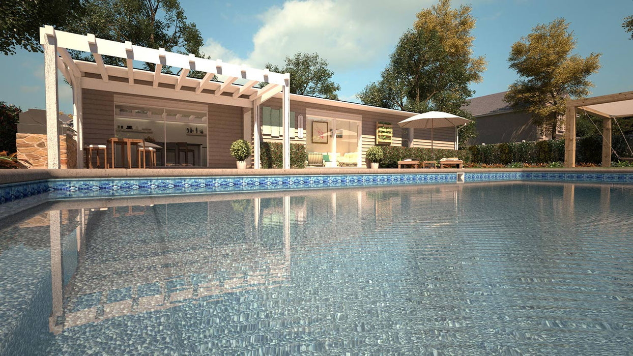 Dolphin Seabrook In Ground Pool Liner - Great Backyard Place