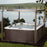 Evolution 10' Mocha Spa Cover - Great Backyard Place