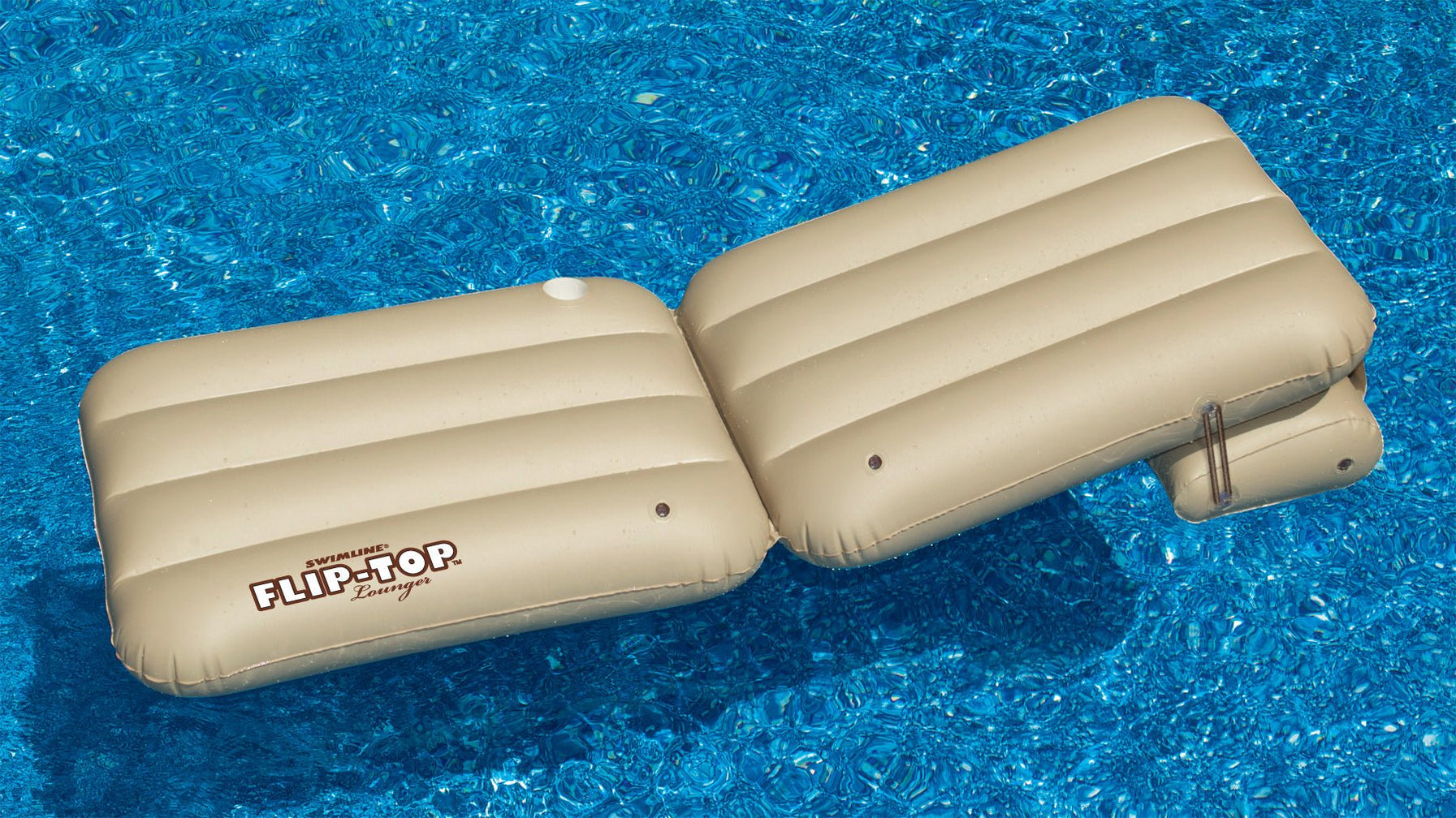 Flip Top Multi Position Lounger Pool Float | Great Backyard Place