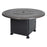 Grand Terrace 54" Round Gas Fire Pit with Paradise Base - Great Backyard Place