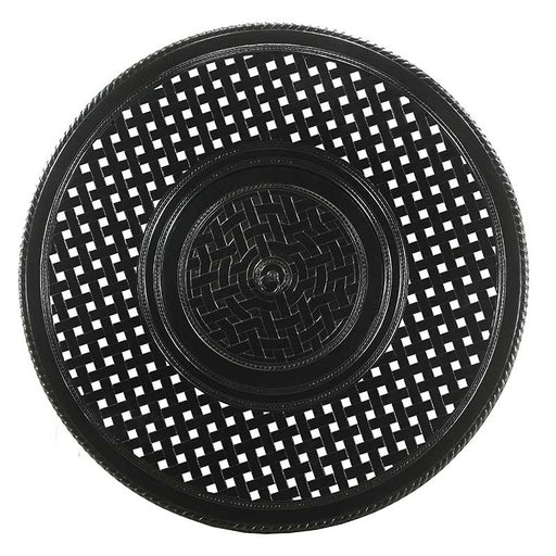 Grand Terrace 54" Round Gas Fire Pit with Paradise Base - Great Backyard Place