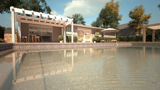 Gulf Coast Tan Seastone Super In Ground Pool Liner - Great Backyard Place