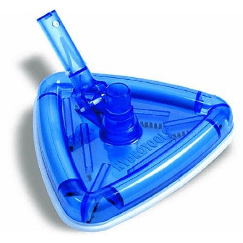 HydroTools Clear Weighted Triangle Pool Vacuum Head - Great Backyard Place