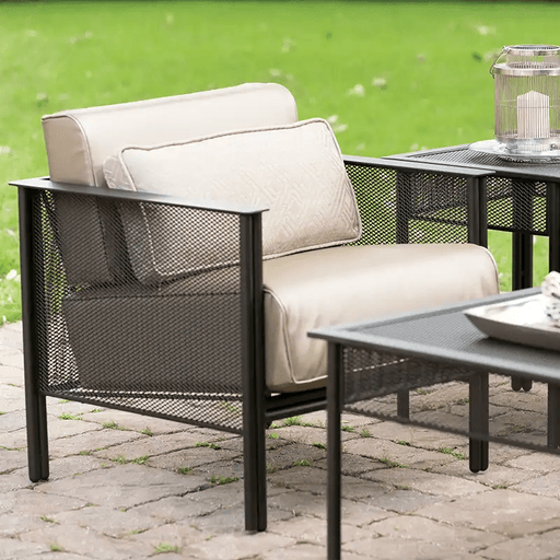 Jax Wrought Iron Lounge Set - Great Backyard Place