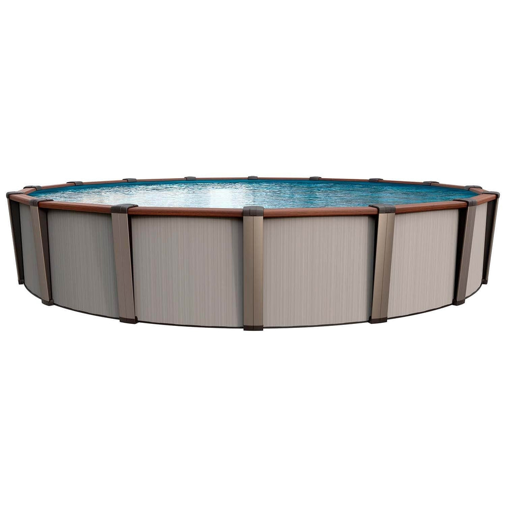 Luxor Round Above Ground Pool Kit (WorkFree) - Great Backyard Place