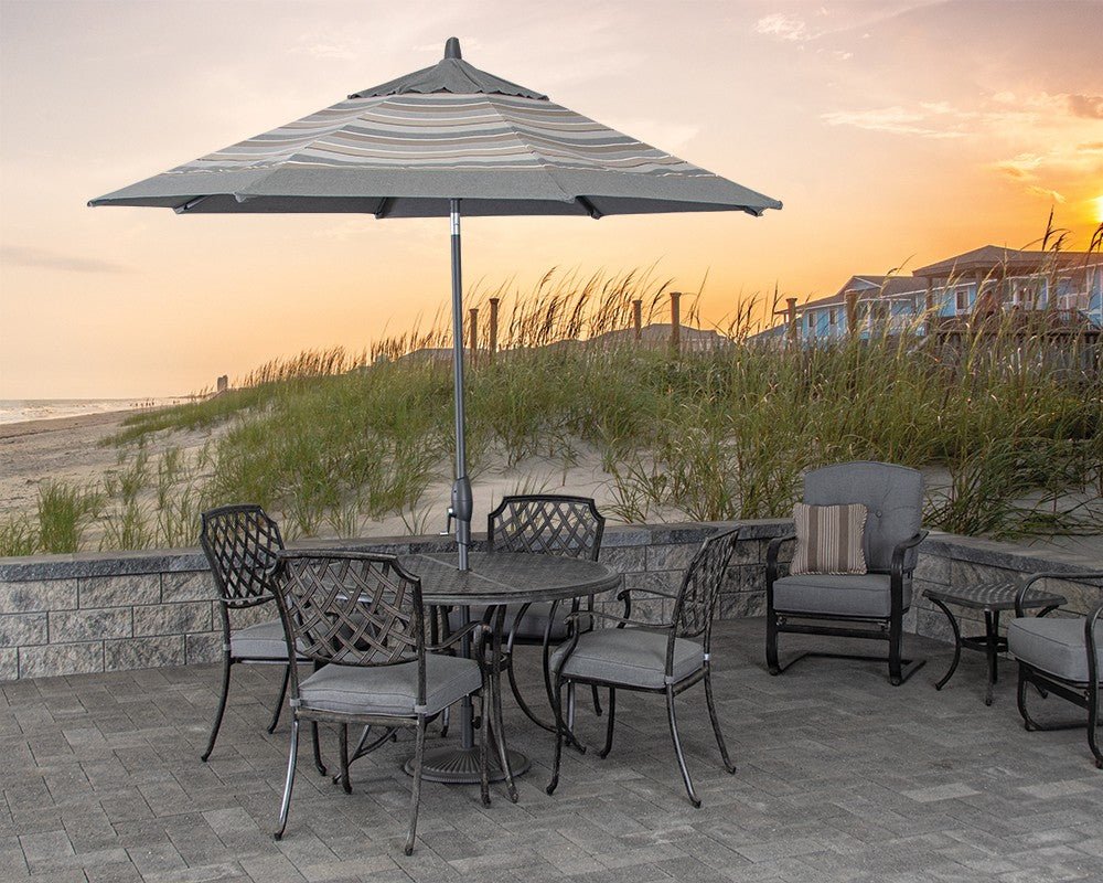 Madison 48" Round Patio Dining Set - Great Backyard Place