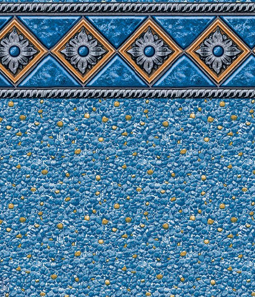 Moonstruck Creekstone In Ground Pool Liner - Great Backyard Place