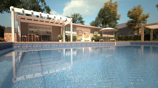 Moonstruck Creekstone In Ground Pool Liner - Great Backyard Place