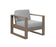 Nordic Poly Outdoor Club Chair - Great Backyard Place