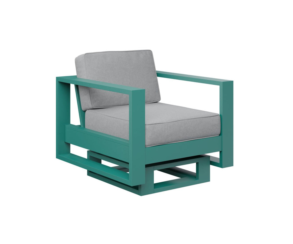 Nordic Poly Outdoor Club Rocker | Great Backyard Place