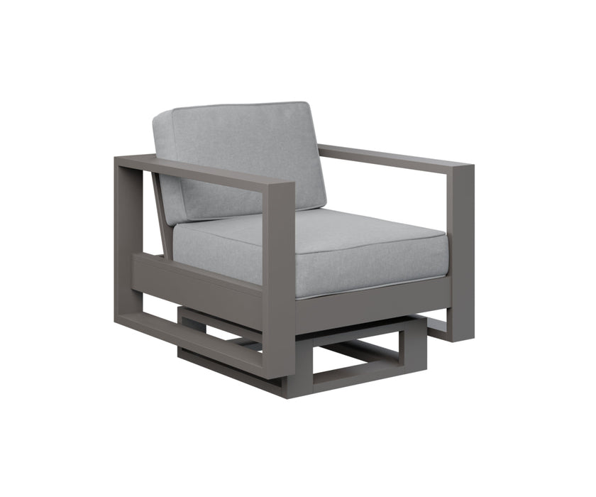 Nordic Poly Outdoor Club Rocker - Great Backyard Place