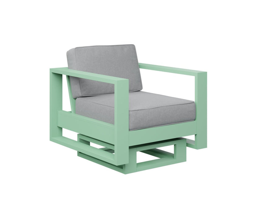 Nordic Poly Outdoor Club Rocker - Great Backyard Place