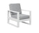 Nordic Poly Outdoor High - back Chair - Great Backyard Place