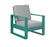 Nordic Poly Outdoor High - back Chair - Great Backyard Place