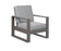 Nordic Poly Outdoor High - back Chair - Great Backyard Place