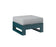 Nordic Poly Outdoor Ottoman - Great Backyard Place