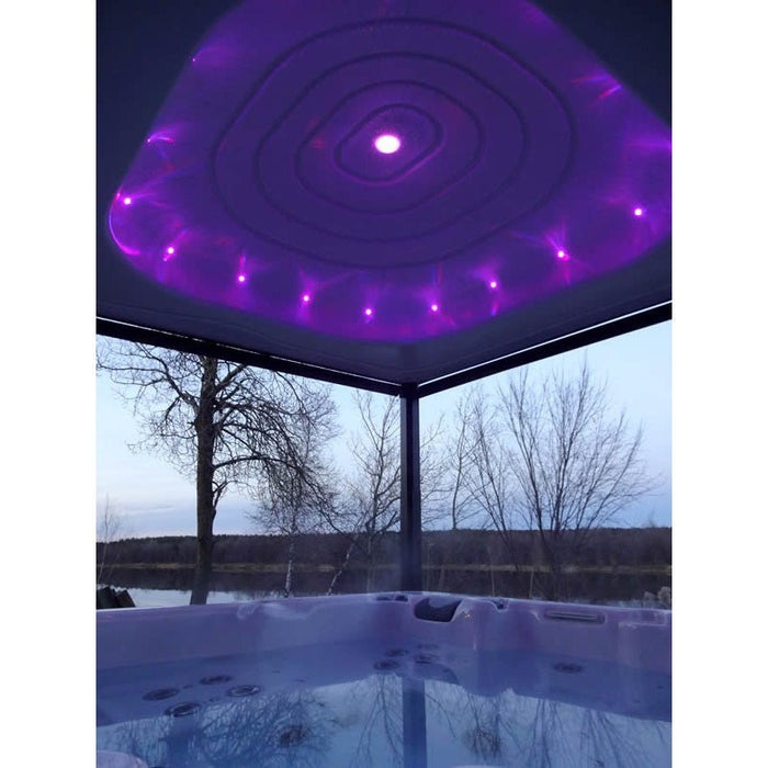 Oasis Mocha Spa Cover - Great Backyard Place