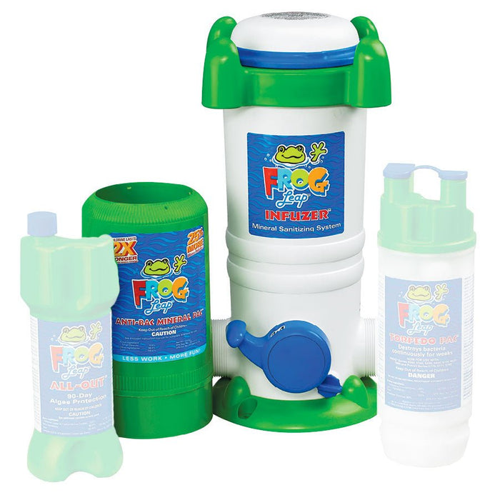 Pool Frog Leap Infuzer System & Mineral Pac - Great Backyard Place