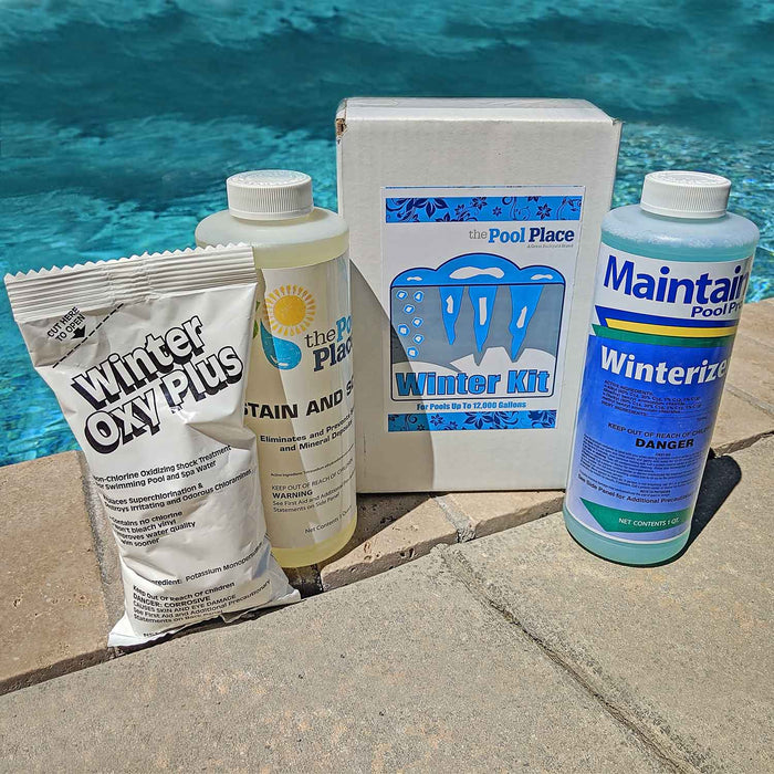 Pool Place Winterizing and Closing Chemical Kit (12,000 gallons) - Great Backyard Place