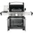 Prestige ® 500 Stainless Steel Propane Gas Grill with Infrared Side and Rear Burners - Great Backyard Place