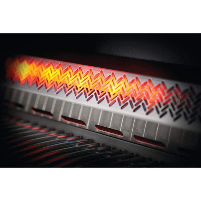 Prestige ® 665 Stainless Steel Propane Gas Grill with Infrared Side and Rear Burners - Great Backyard Place