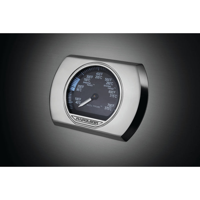 Prestige PRO 500 Stainless Steel Propane Gas Grill with Infrared Rear and Side Burners - Great Backyard Place